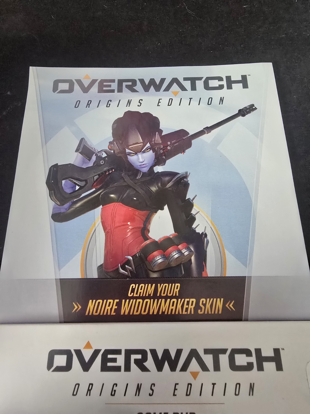 Overwatch Noire Widowmaker Skin Code Unused PC (BATTLE NET)