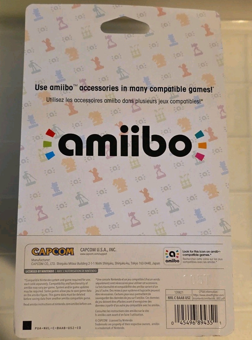 Nintendo amiibo STREET FIGHTER 6 Series Jamie Figure