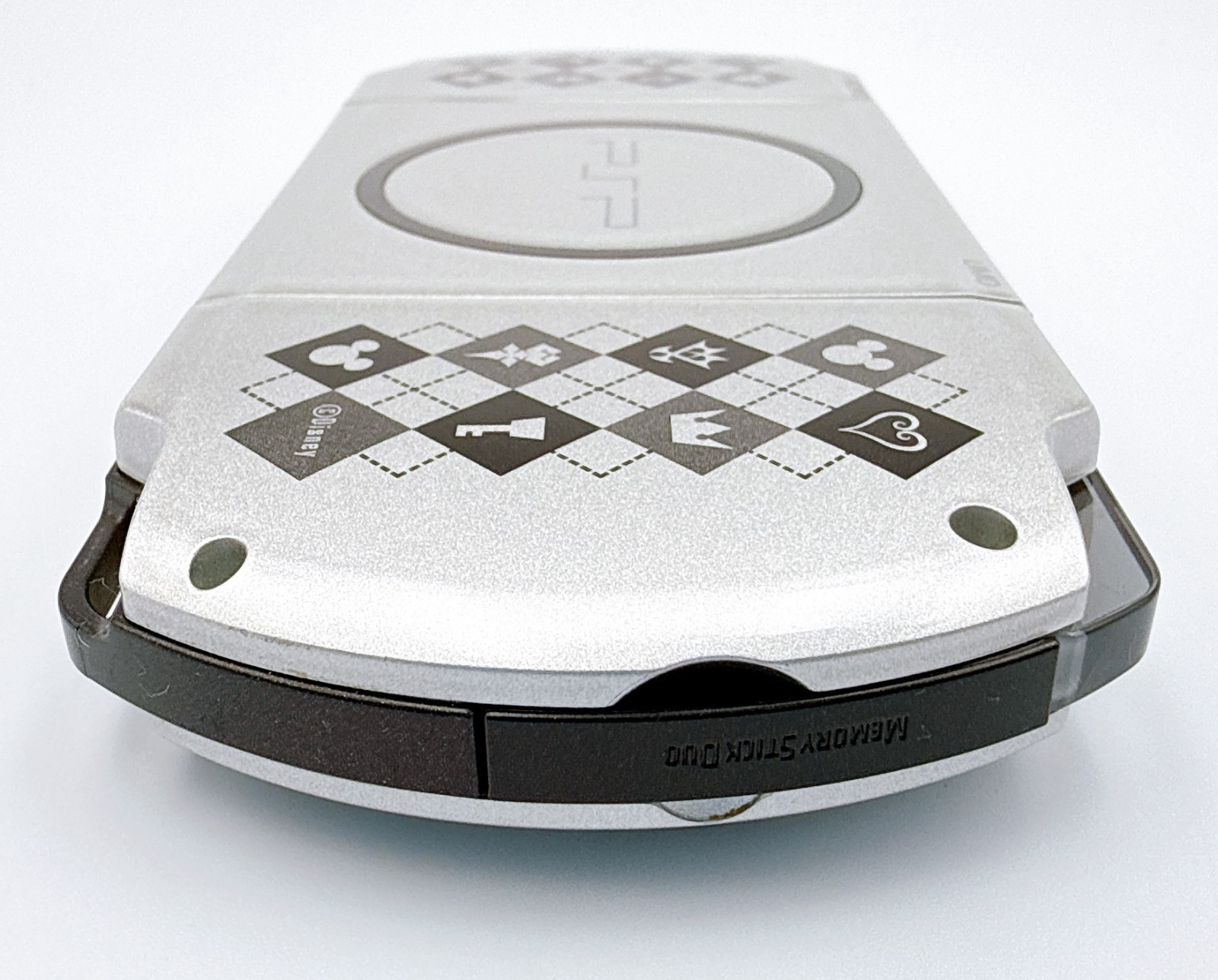 Sony PSP-3000 Console Silver Kingdom Hearts Limited Region Free w/etc -Excellent