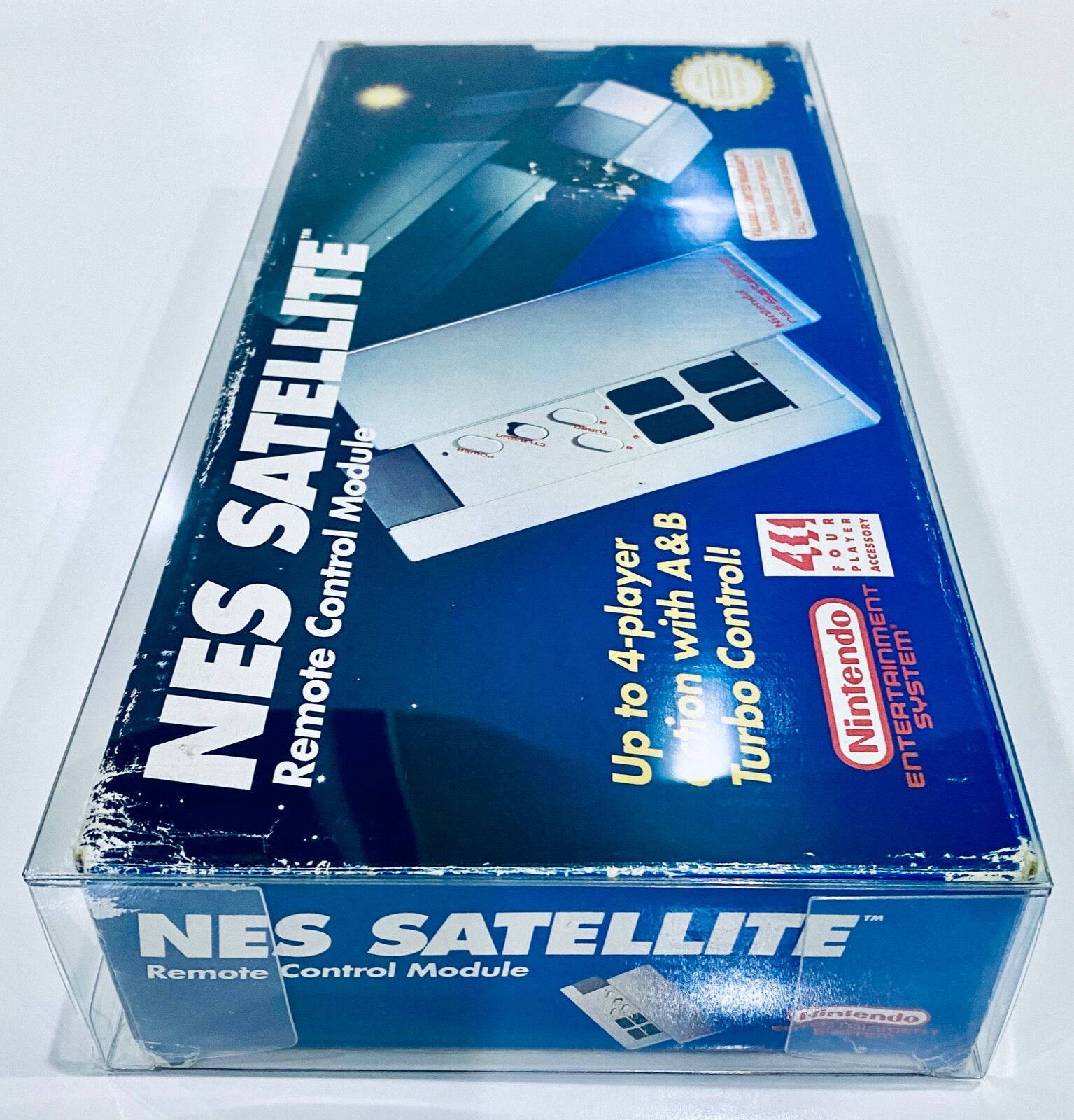 1 Box Protector for the NES Satellite Box! See pictures! Custom Display Case