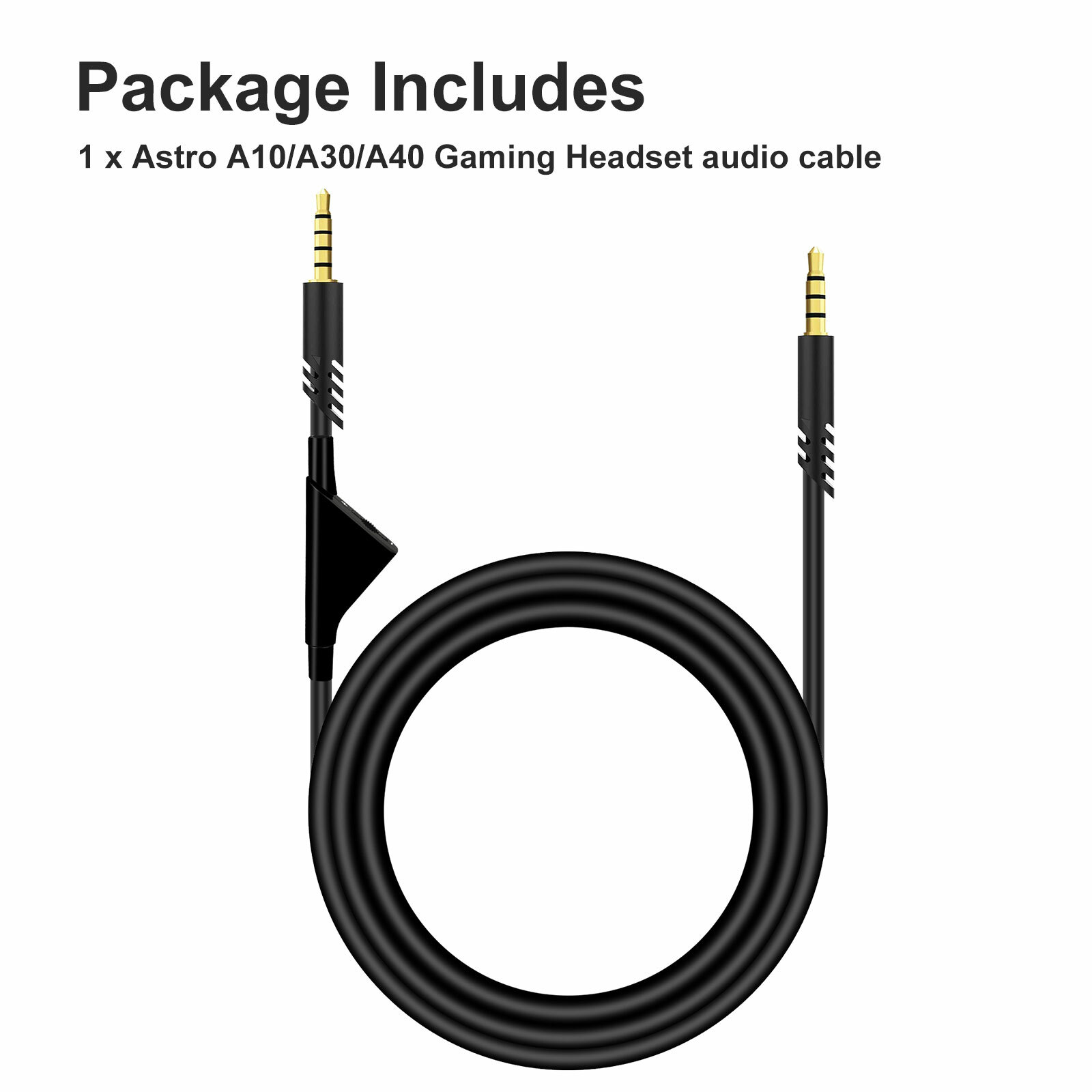 Replacement Audio Cable Cord Volume Control for Astro A10 A40 Gaming Headset Lot