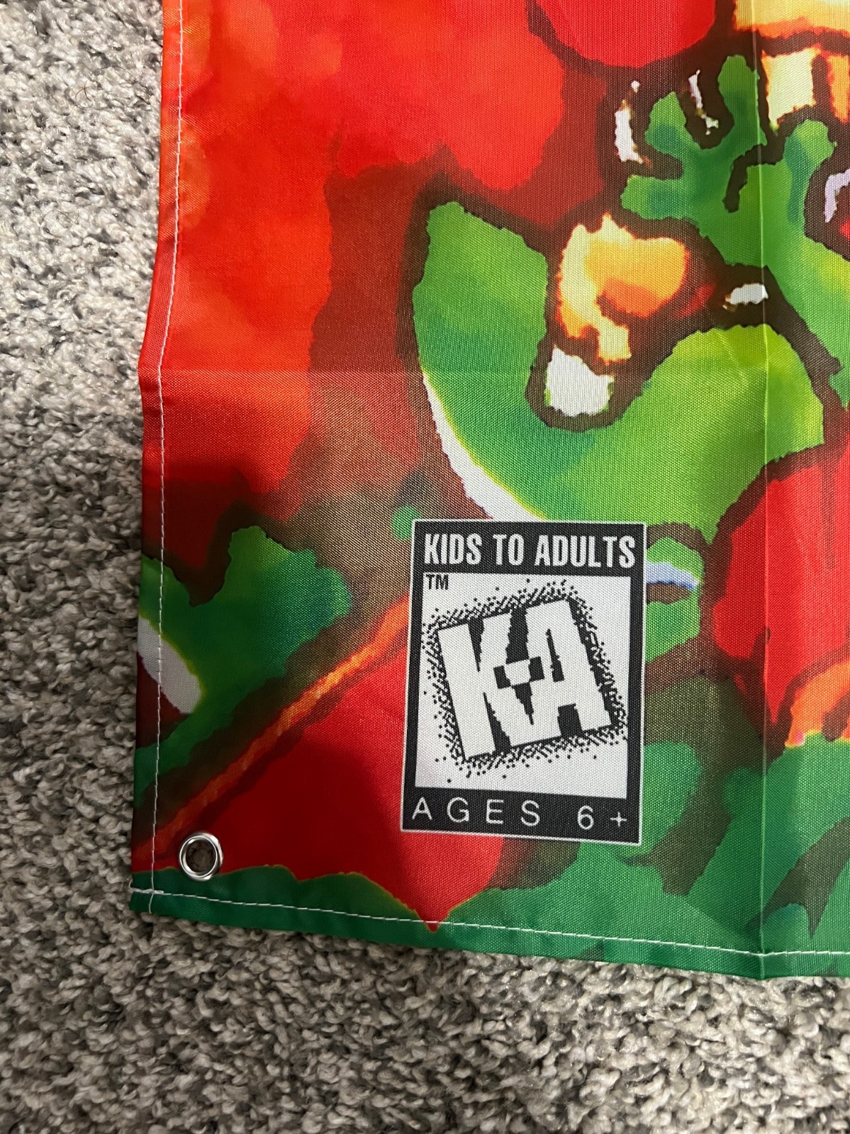 Super Mario World 2 Yoshi’s Island Custom Wall Flag Tapestry 2 x 3 Ft SNES
