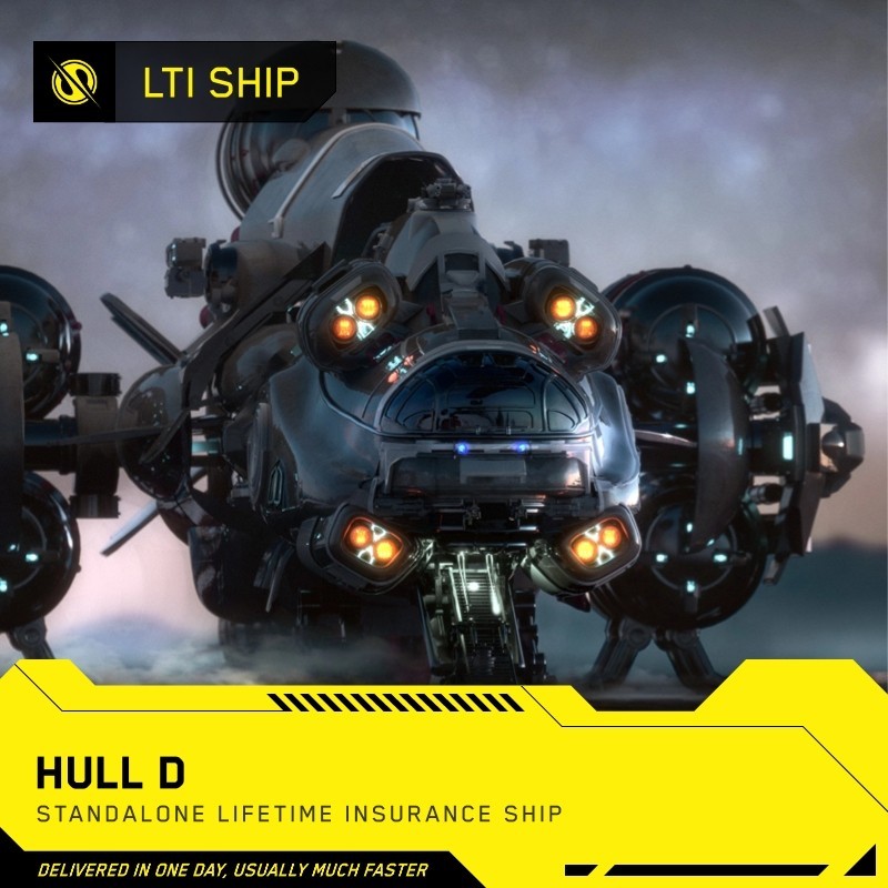 Star Citizen Hull D LTI Lifetime Insurance – Space Vendor
