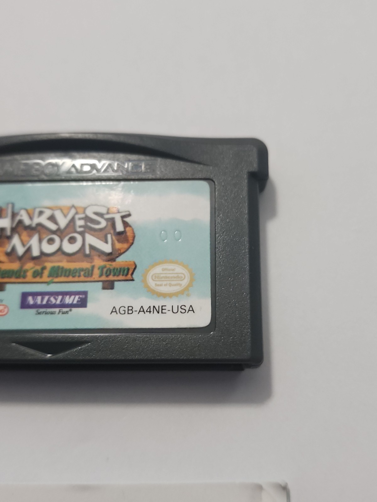 Harvest Moon: Friends of Mineral Town GBA Cartridge And Manual Tested Authentic