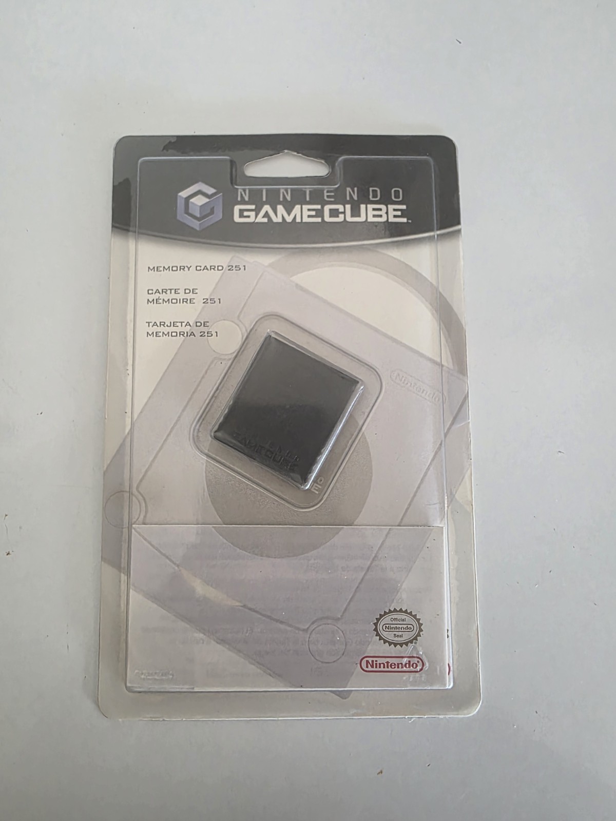 Official Nintendo GameCube Wii Memory Card 1019 Blocks DOL-020 Authentic OEM