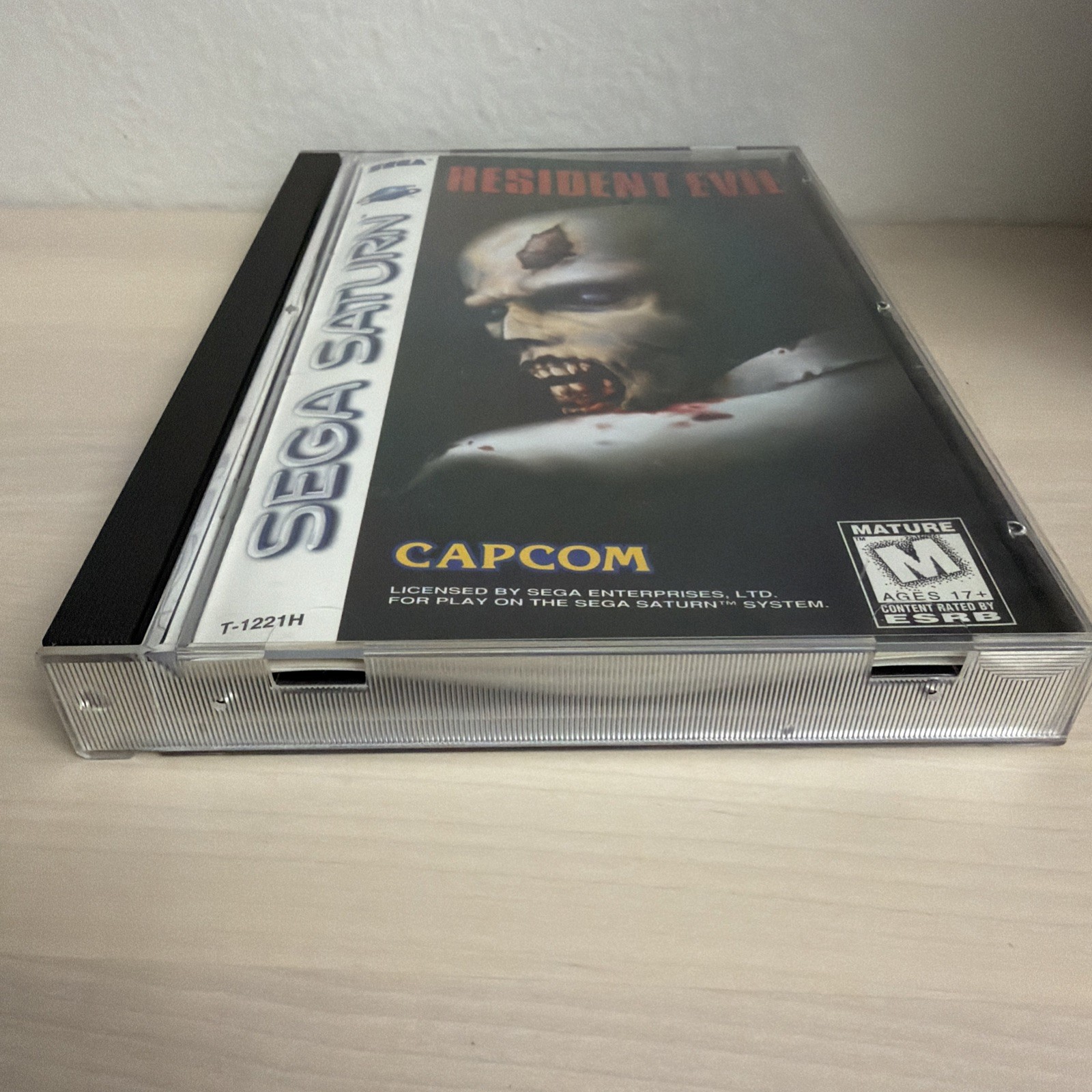 Resident Evil CIB Sega Saturn. Complete with game, manual, registration and case