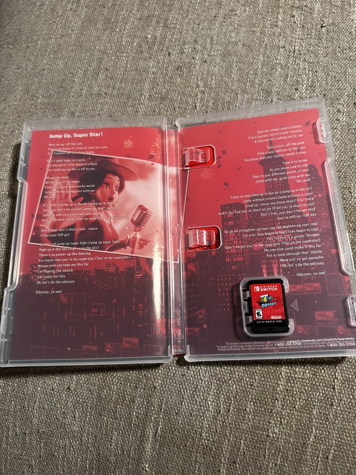 Nintendo Super Mario Odyssey Nintendo Switch CIB TESTED NTSC-U/C E10+ 2017