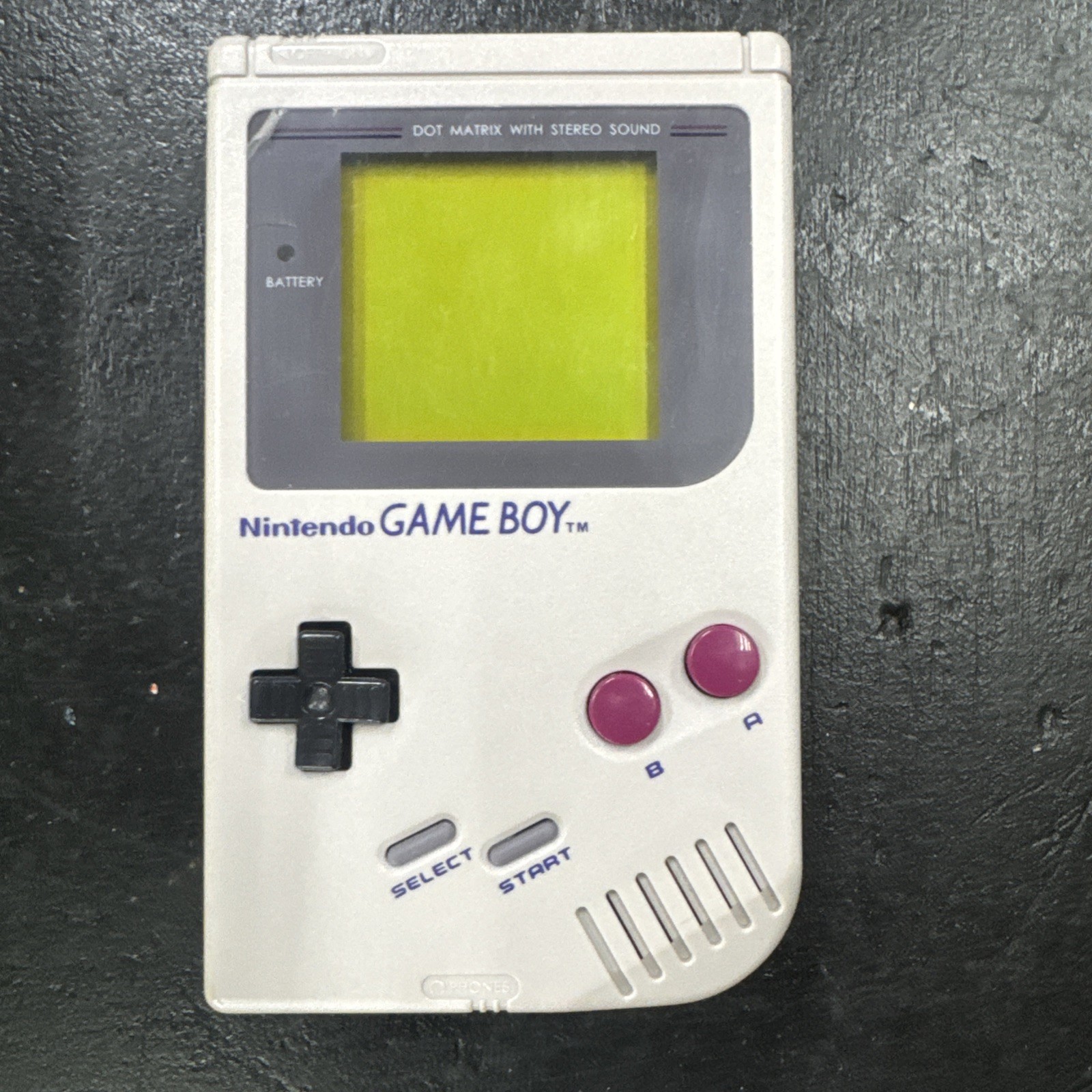 Nintendo Game Boy Launch Edition Handheld System – Complete Matching Serial #s