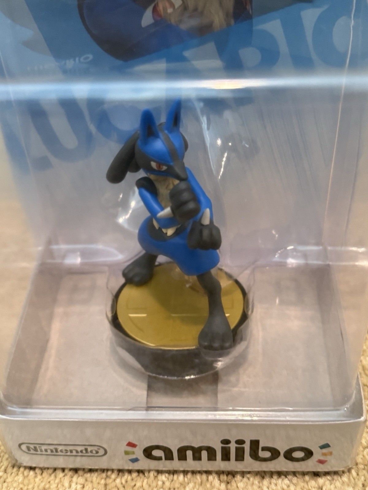 Lucario Amiibo Super Smash Bros Series NIB N/A Variant