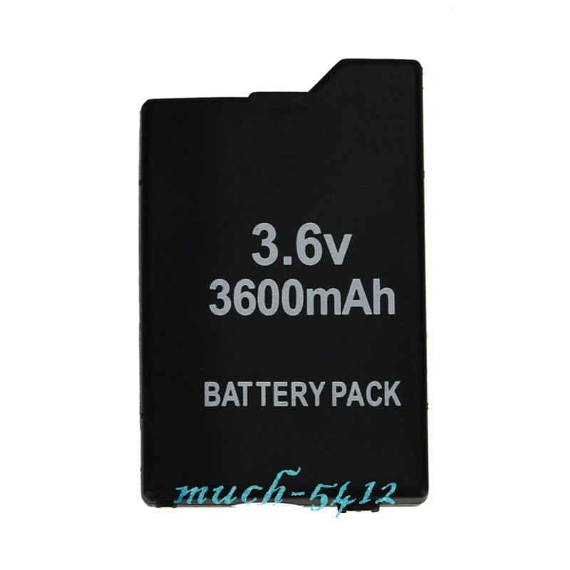 New 3600mAh Battery For PSP Slim 2000 2001 3000 Rechargeable with Wall Charger