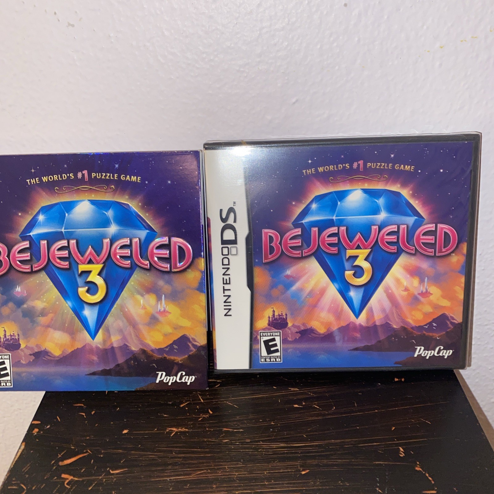 Bejeweled 3 (Nintendo DS, 2011) FACTORY SEALED WITH SLIP COVER