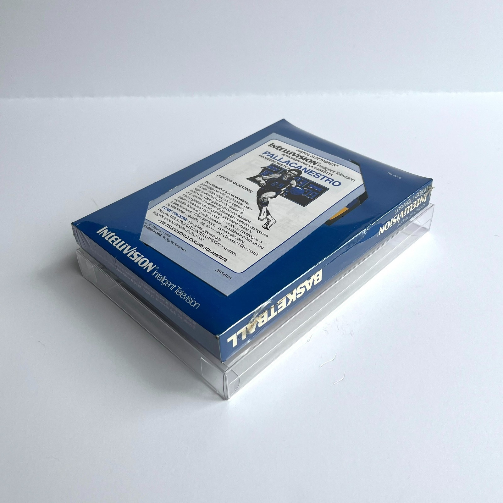 Factory Sealed Basketball for Intellivision — v. Italy