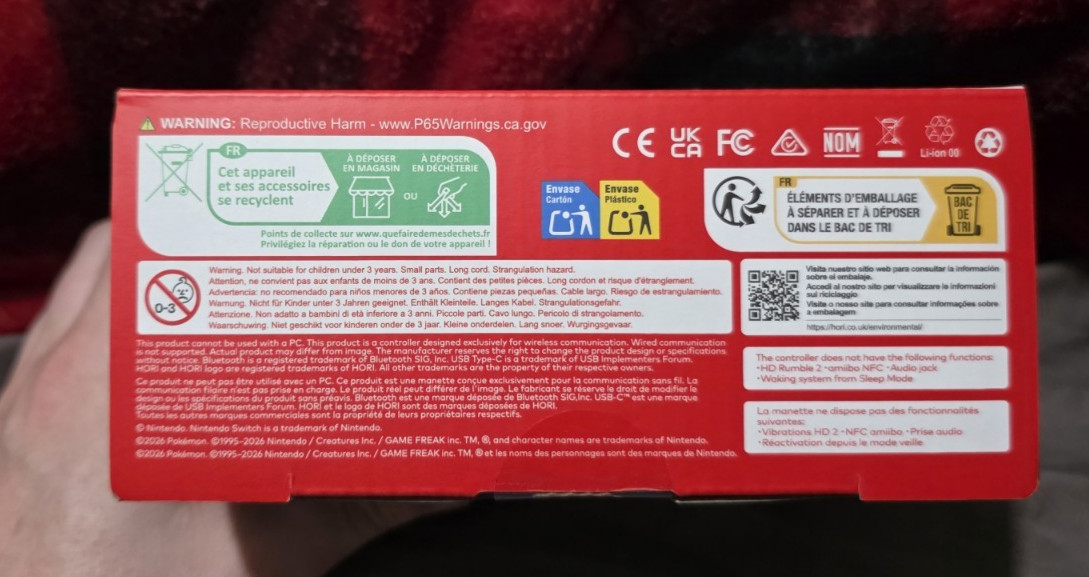 New 2026 HORI Wireless HORIPAD Turbo (ESPEON & UMBREON) for Nintendo Switch 2