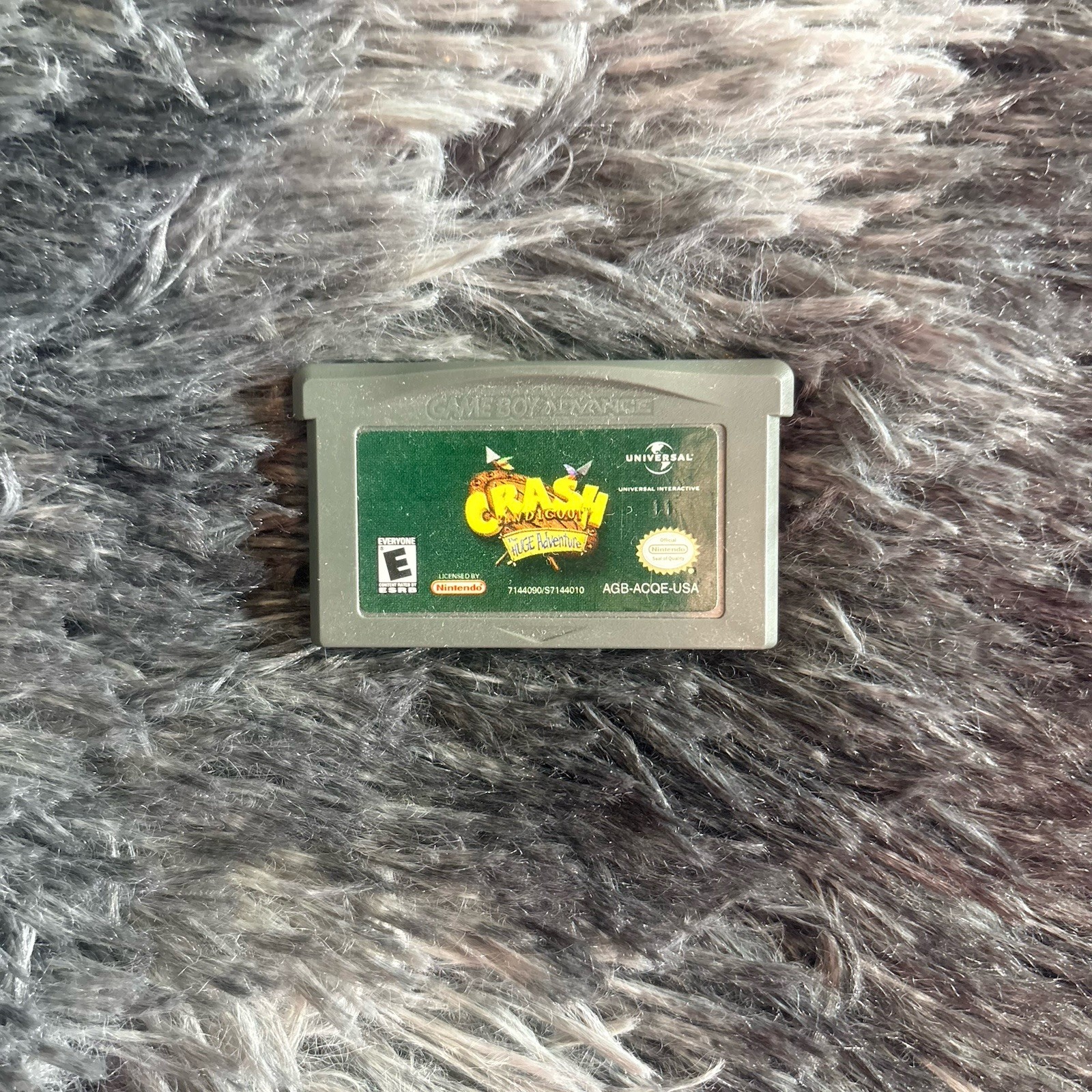 Nintendo Crash Bandicoot The Huge Adventure Game Boy Advance E-Everyone NTSC-U/C