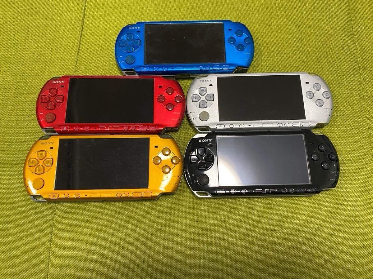 Wholesale Sony PSP-3000 PSP3000 Game Console Bulk Lot 5 Junk for Parts Repair