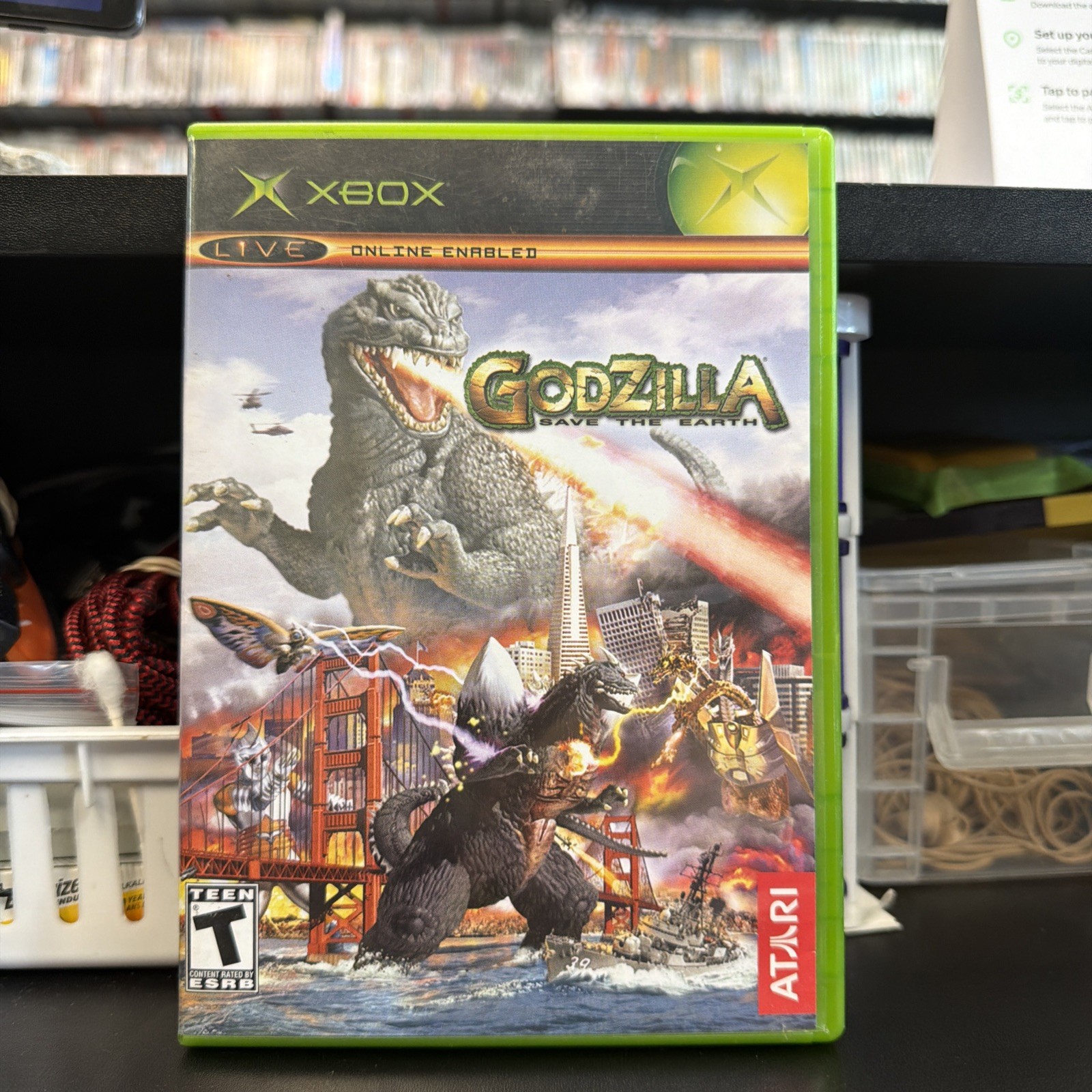 Godzilla Save the Earth (Xbox, 2004)