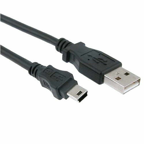 5 Pin Mini USB Cable Data Sync Charging Cord for PS3 Camera, Nuvi, GPS, PS3, MP3