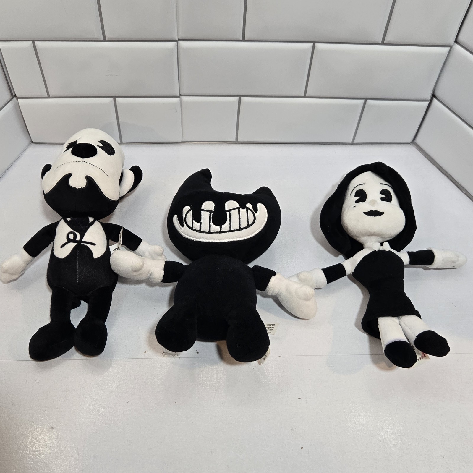Bendy And The Ink Machine Plush Lot Of 3 BENDY CHARLEY ALICE PhatMojo 2018