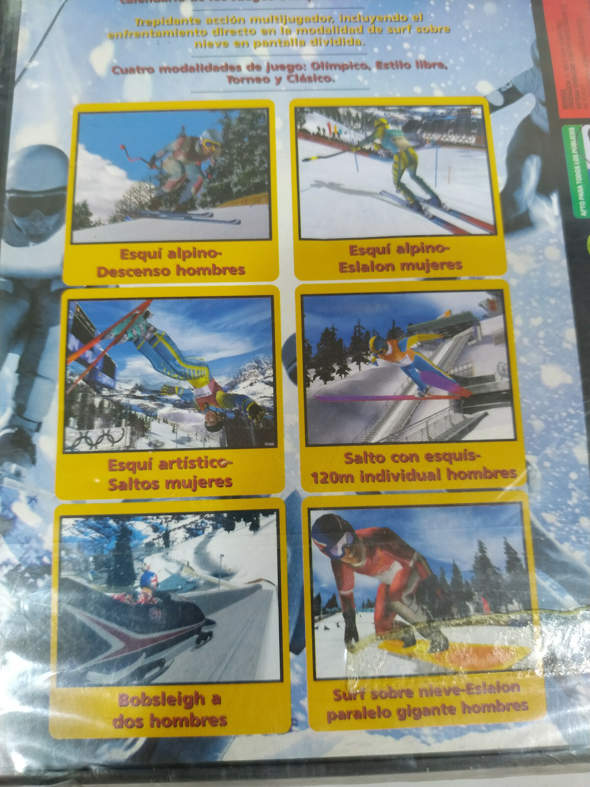 Salt Lake 2002 Olympic Games EidosA – PC CD-Rom Game Spain New