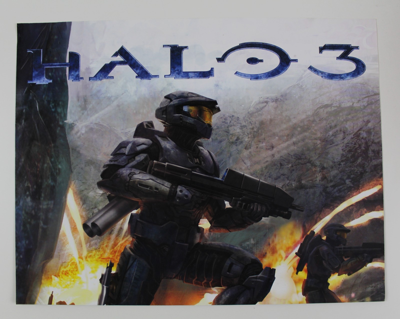 2007 HALO 3 Calendar Sheet / Poster 11.5″ x 9″ (29 x 22.5 cm) Spain READ