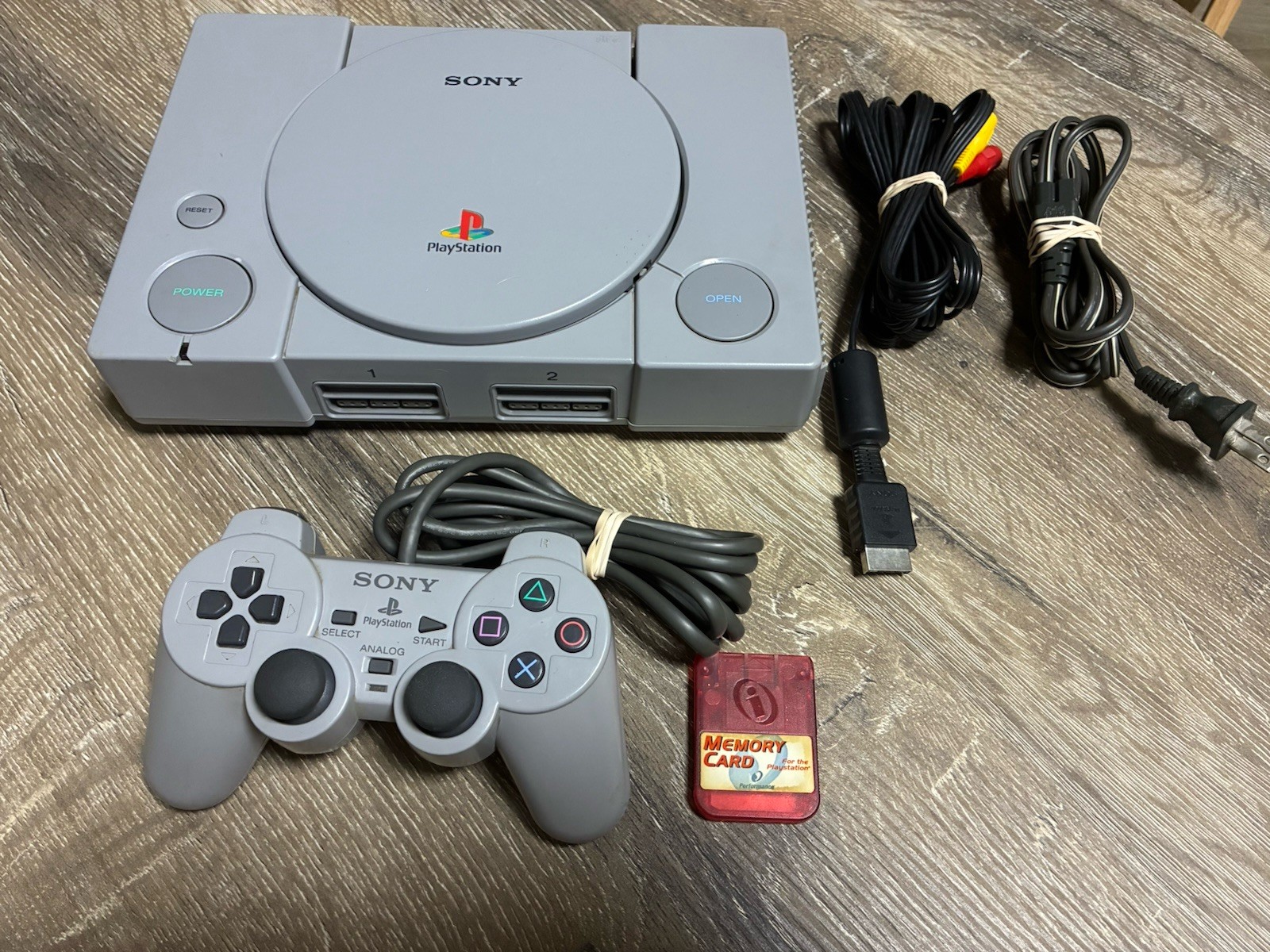 Sony PlayStation 1 Launch Edition Home Console – Gray