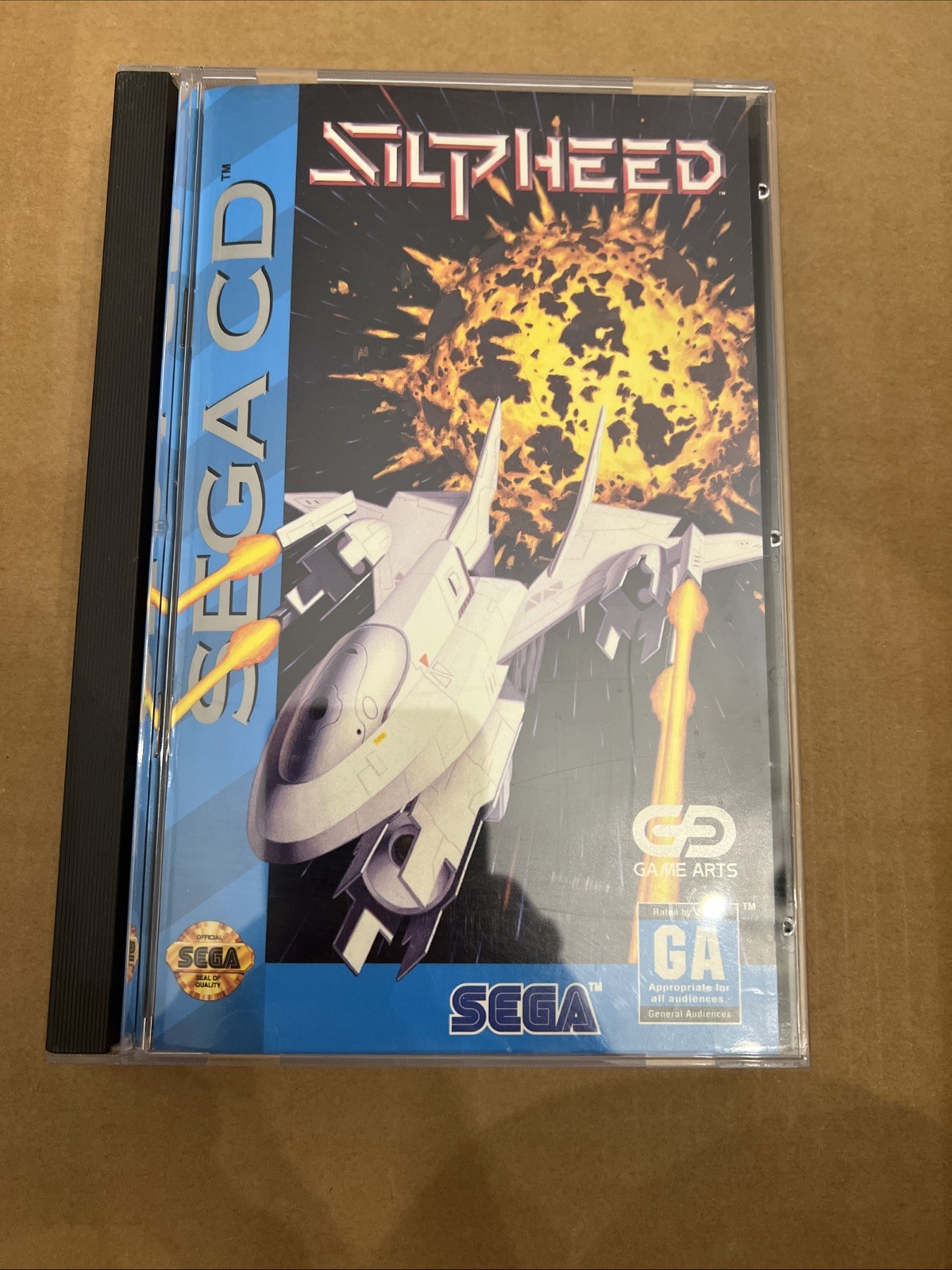 Sega CD Game Slipheed Complete In Box with Manual Tested Working