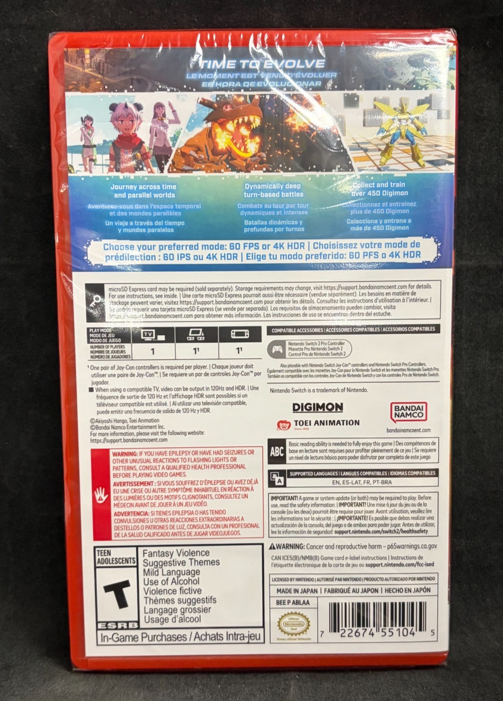 Digimon Story Time Stranger (Nintendo Switch 2) BRAND NEW