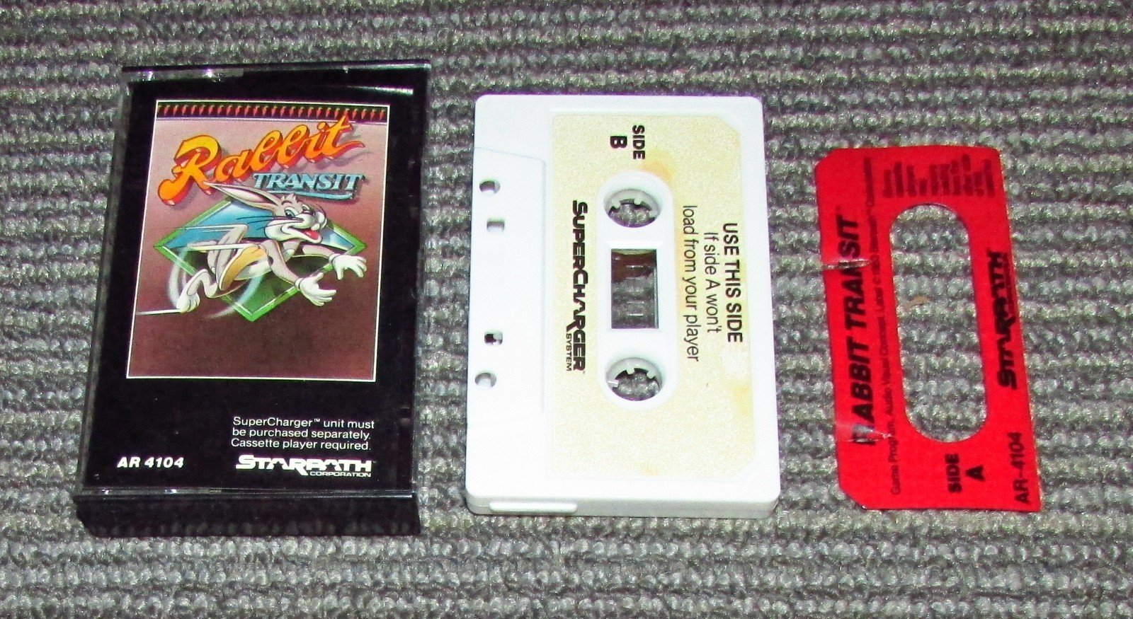 Starpath Supercharger Rabbit Transit Atari 2600 (AR-4104) Fast Shiping