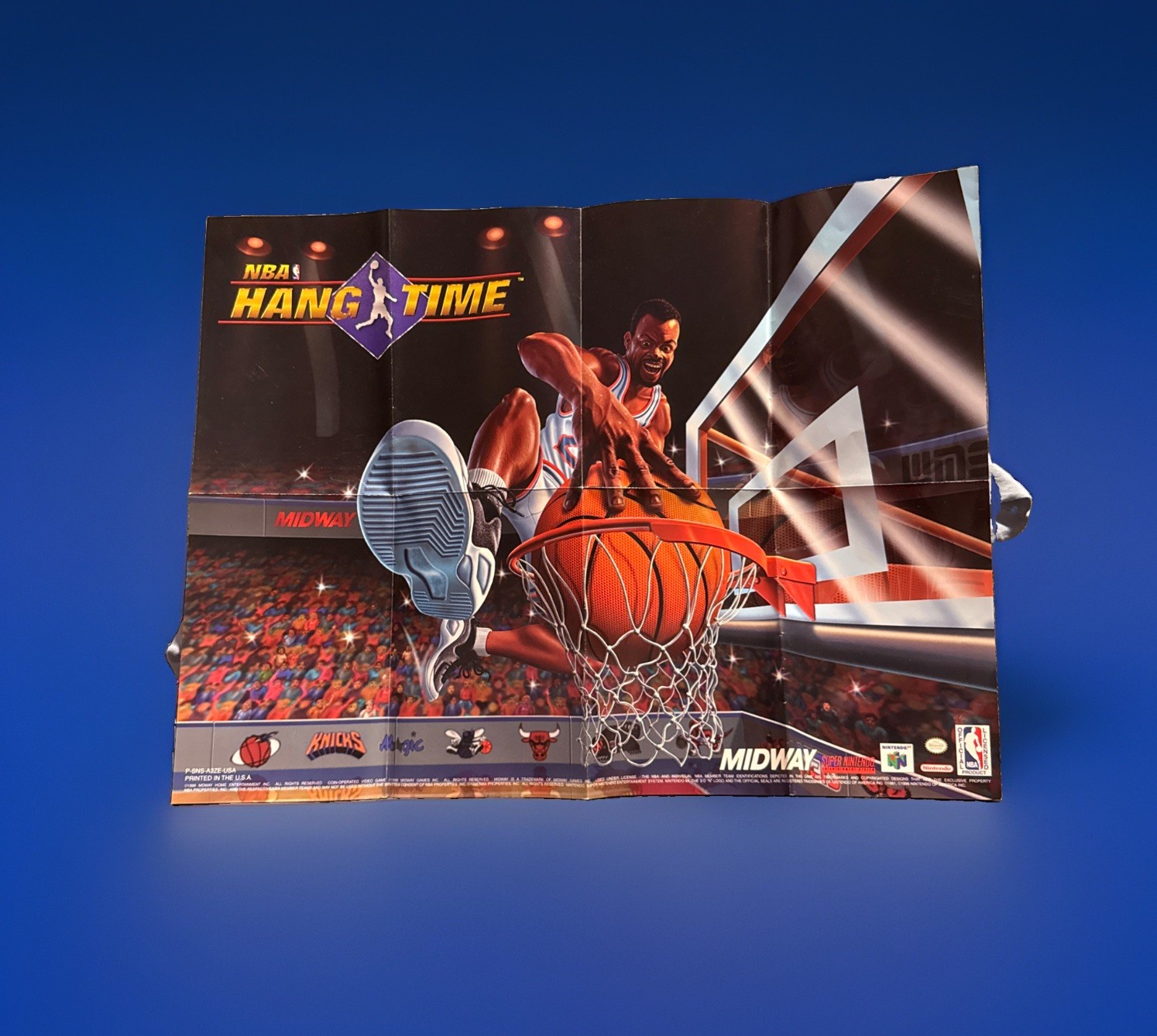Nintendo – Midway – NBA Hang Time Poster