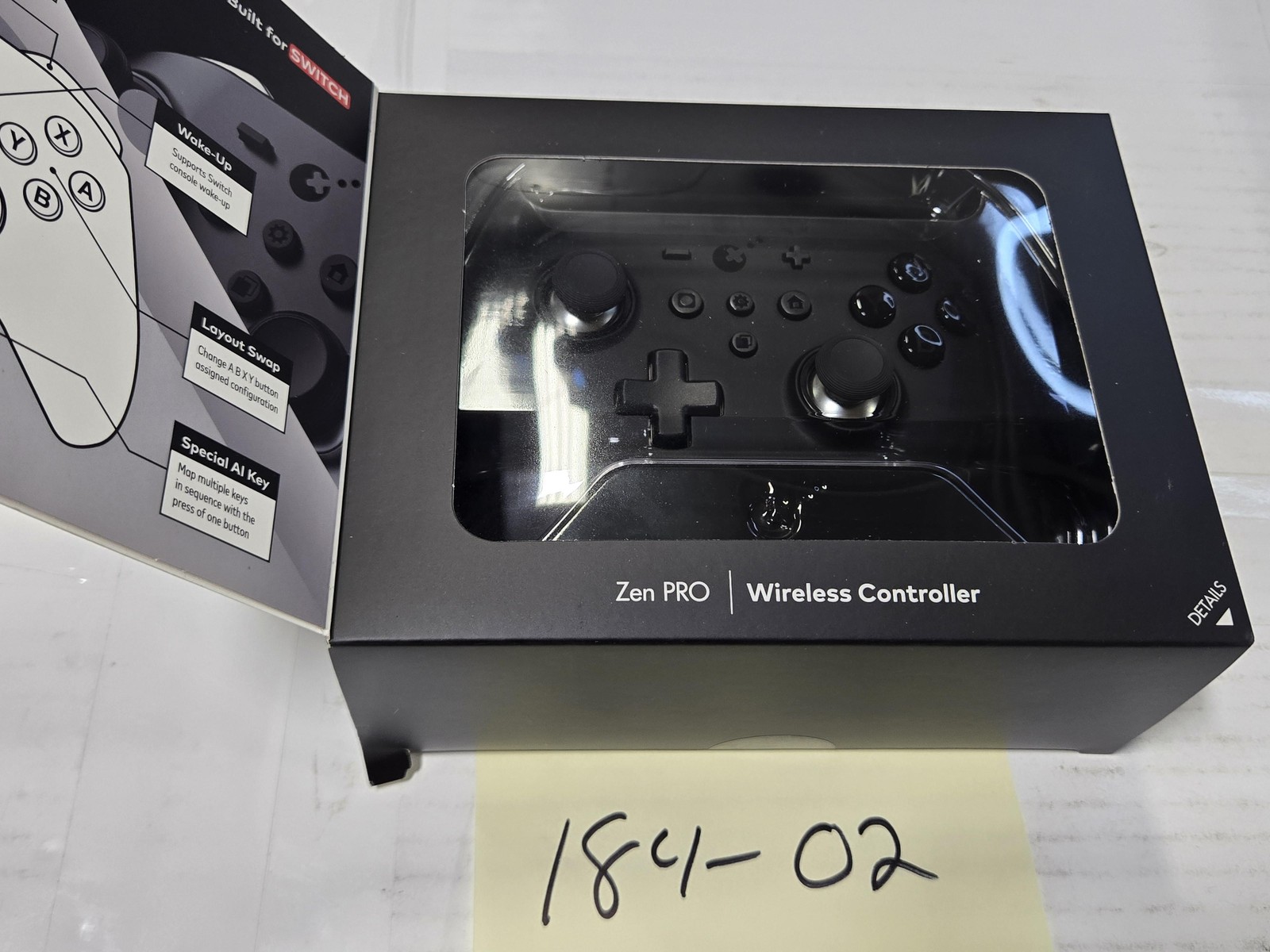 Nintendo Switch Zen PRO Wireless Controller Black PC Android IOS Open Box