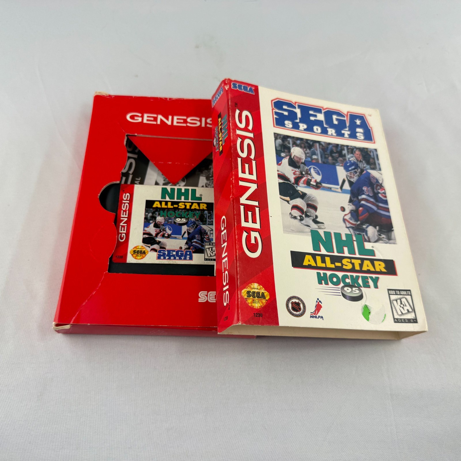 NHL All-Star Hockey 95 (Sega Genesis) – CIB