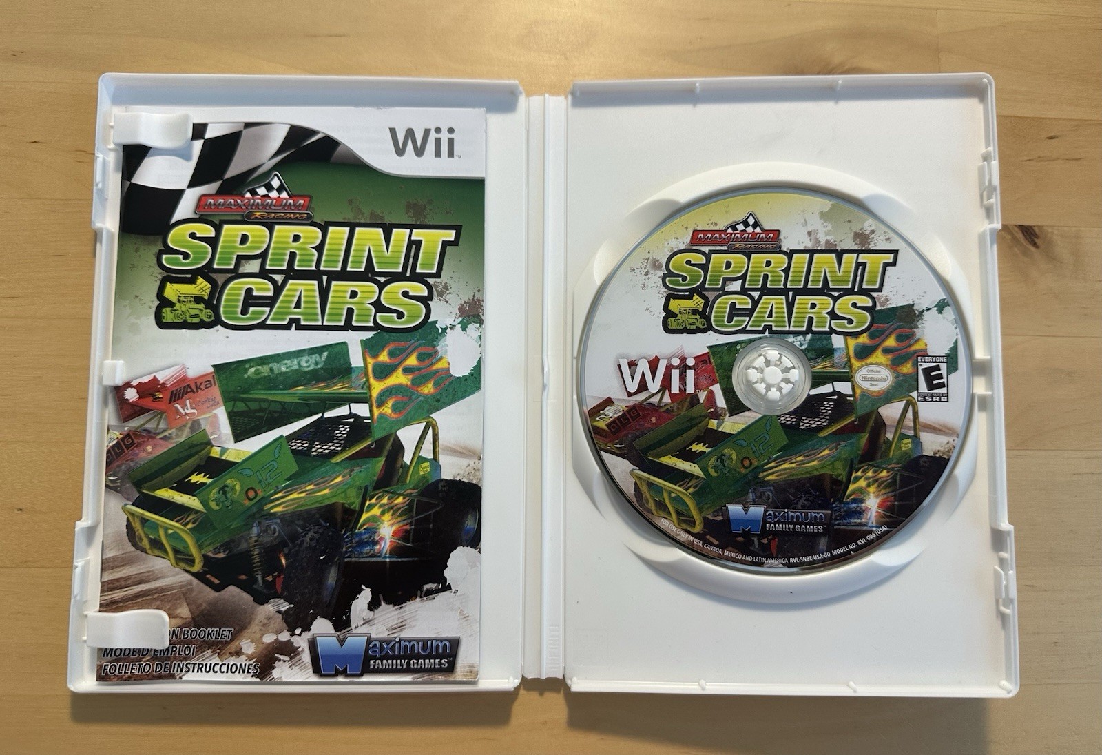 Maximum Racing: Sprint Cars – CIB – Rare Maximum Games Nintendo Wii Game