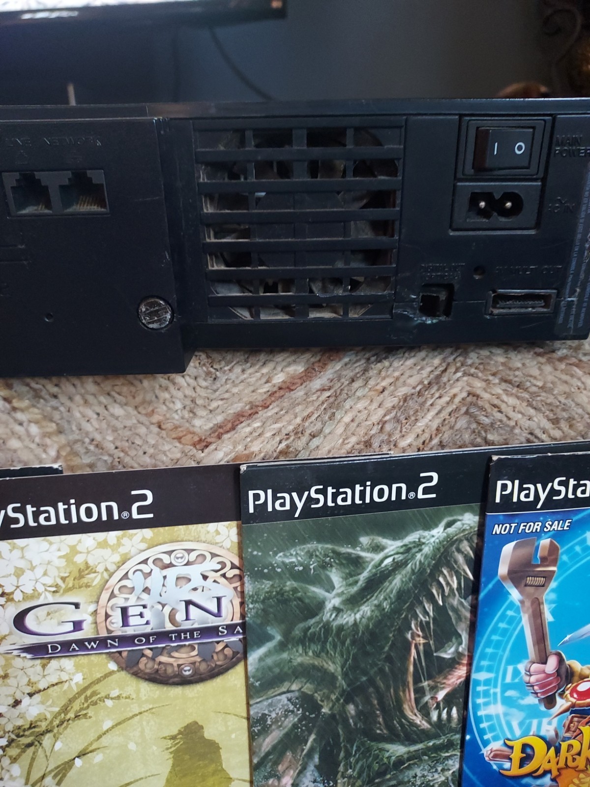 ps2 Console with 10 Demo Games 2 Regular Games No Power Cords