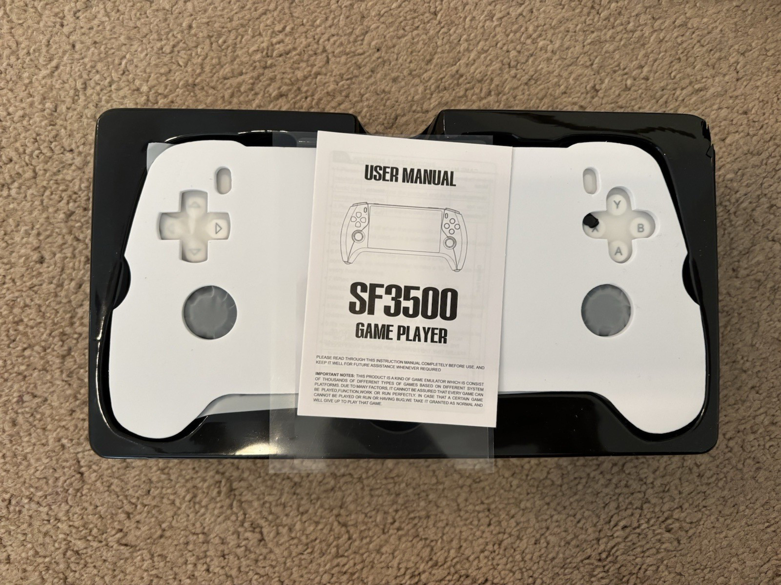 SF3500 Handheld Game Player 5” IPS Screen New Open Box
