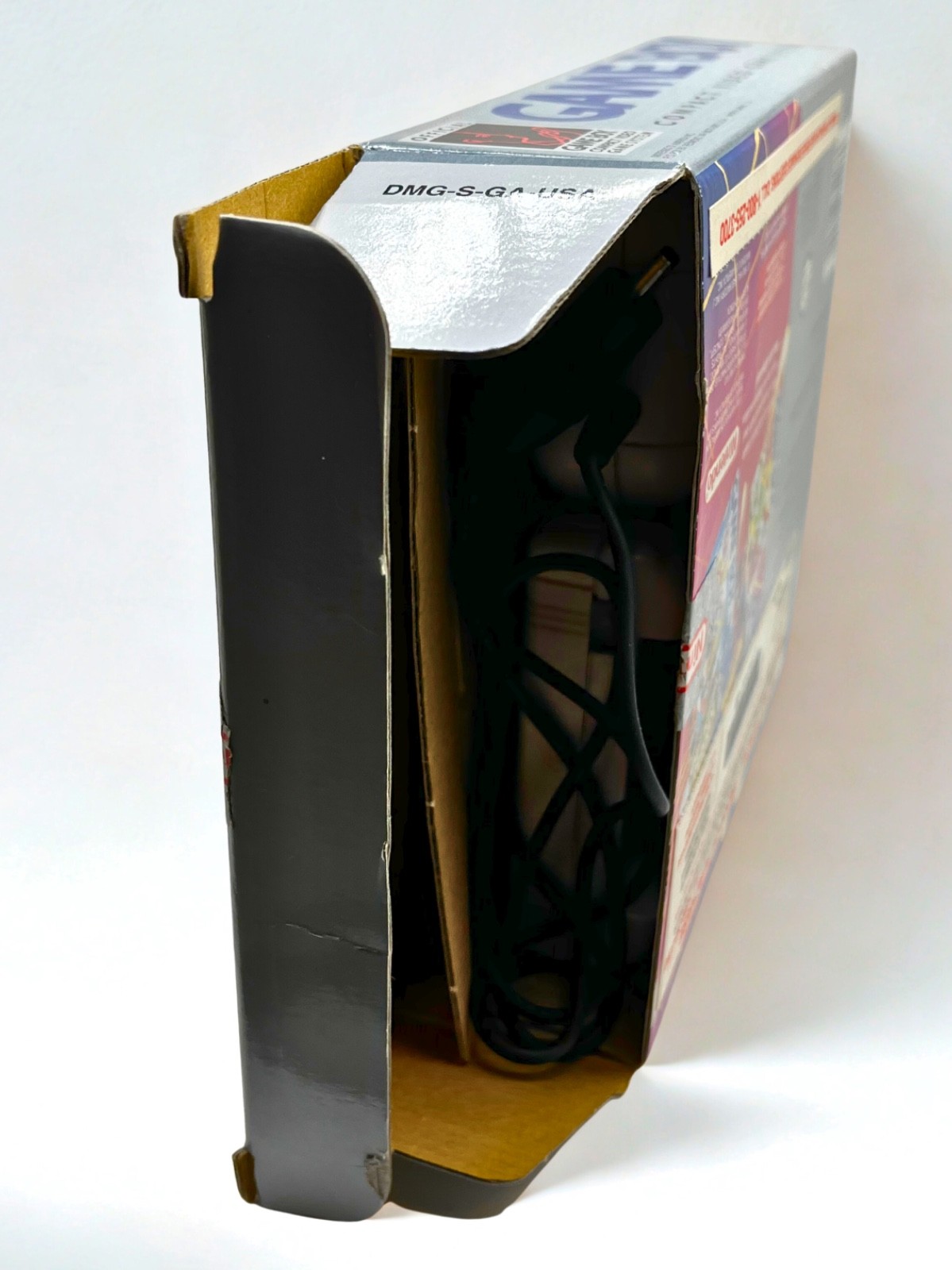 Nintendo Game Boy DMG-01 1992 NOB Complete Box Manual AC Adapter Tested