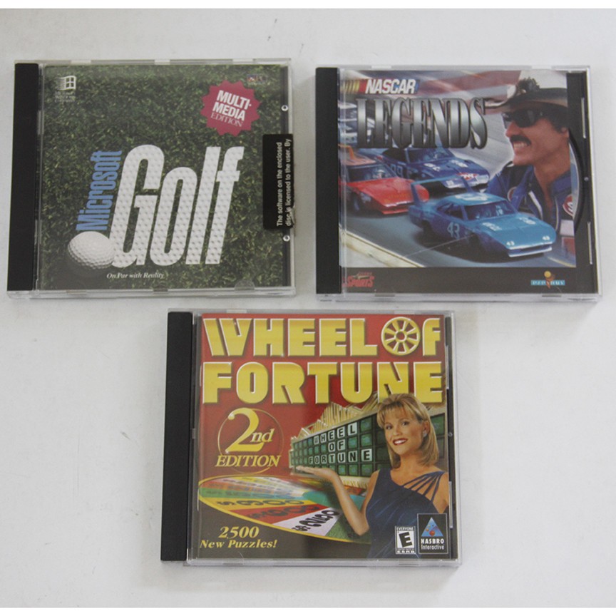 Vintage Video Games PC Win98 XP Huge Lot
