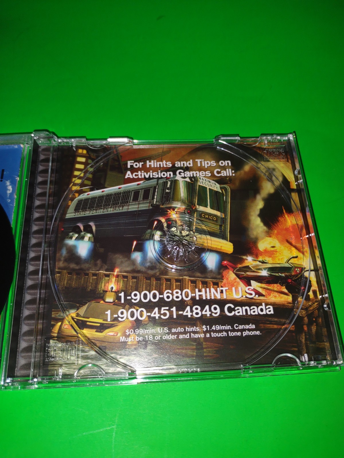 Vigilante 8 2nd Offense (Sony PlayStation 1, 1998 PS1) Complete W/ Reg Tested