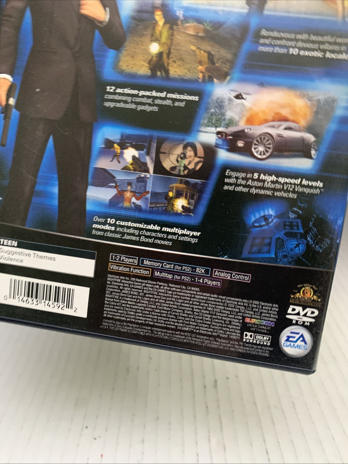 Mint Condition James Bond 007: NightFire (Sony PlayStation 2, 2002) See Pics CIB