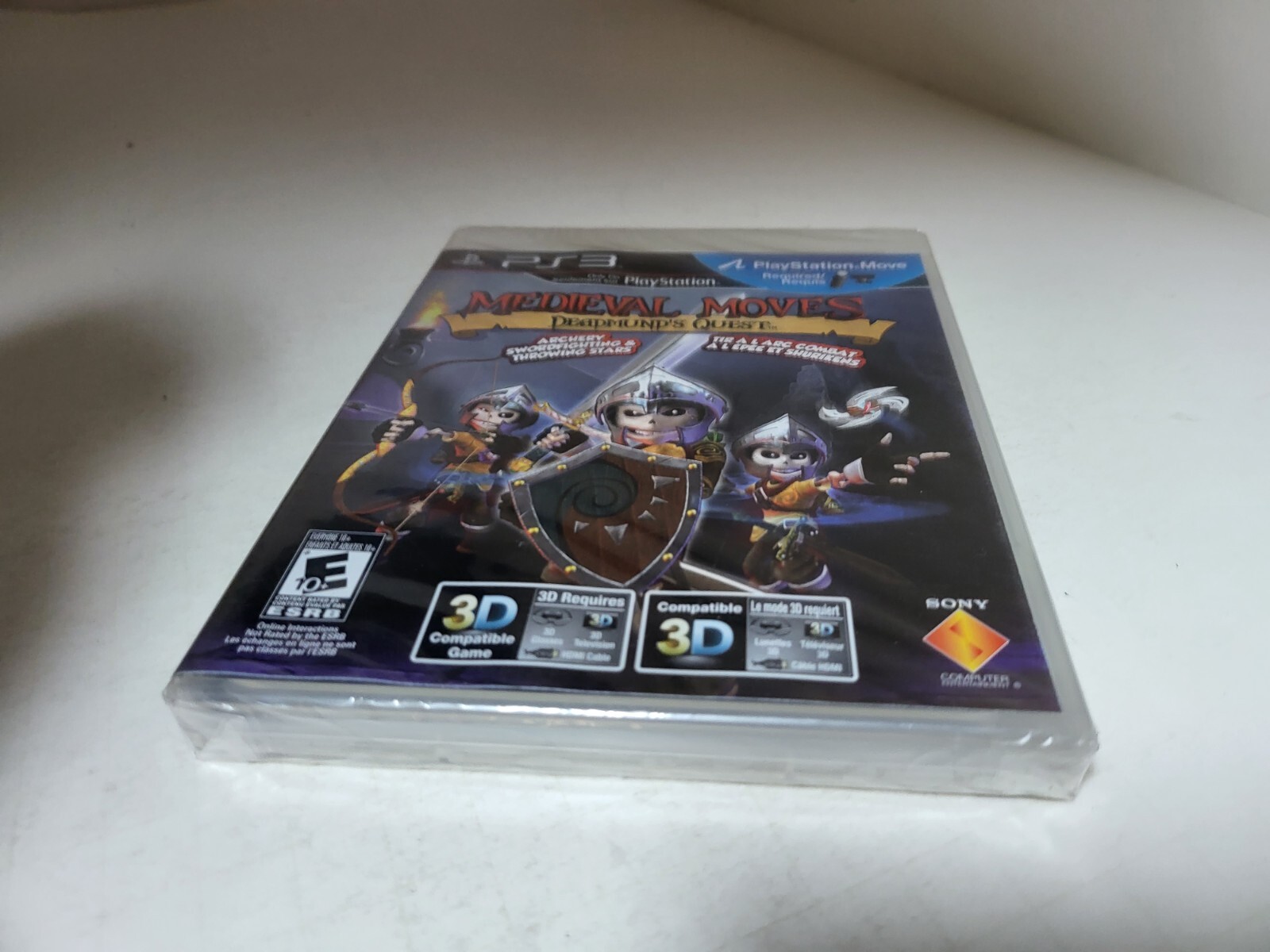 NEW Medieval Moves Deadmund’s Quest for PlayStation 3 PS3 English & Spanish #K14