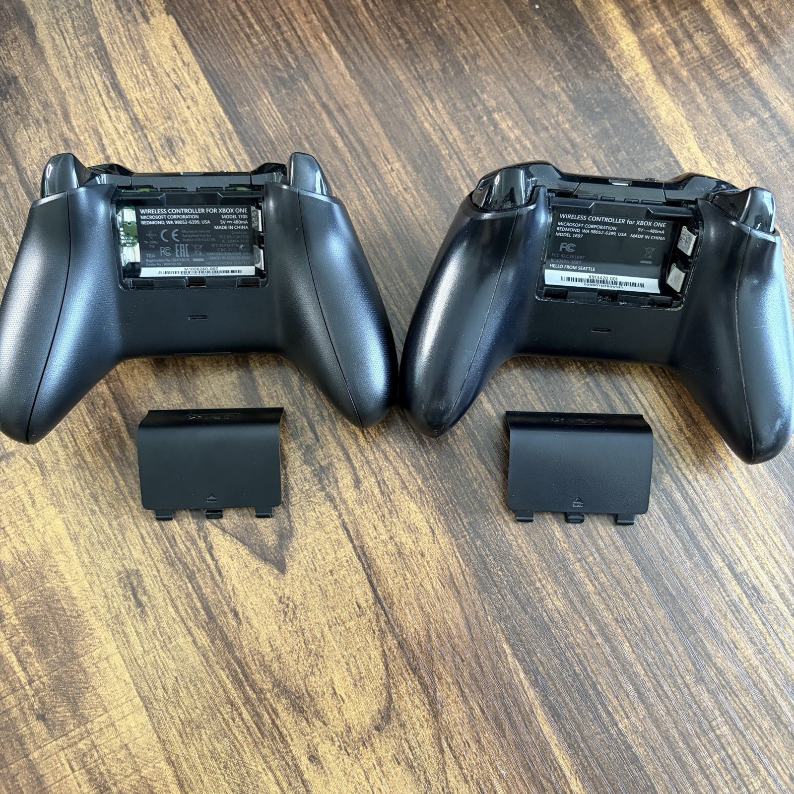 💎 Microsoft Xbox One Console Bundle – 2 Genuine Controllers – Power Supply 🎮