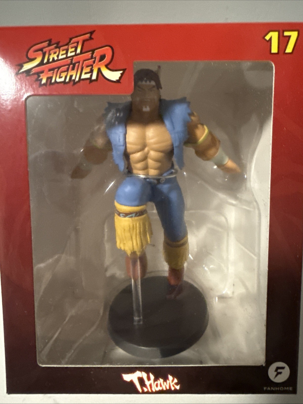 Street Fighter T. Hawk figure, # 17  Capcom Fanhome or Altaya Collection
