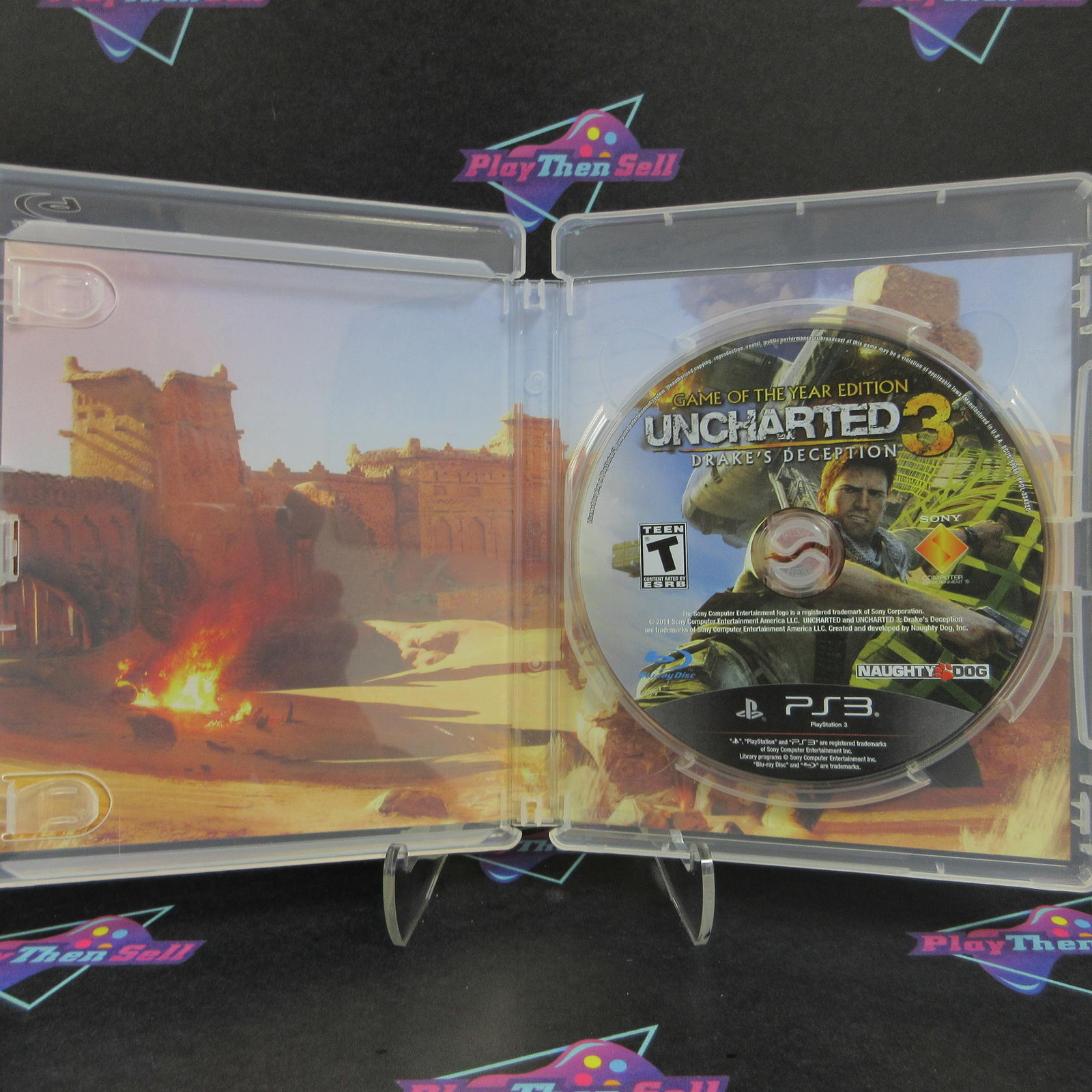 Uncharted 3 Drake’s Deception GOTY PS3 PlayStation 3 – 1 Year Warranty Game &..