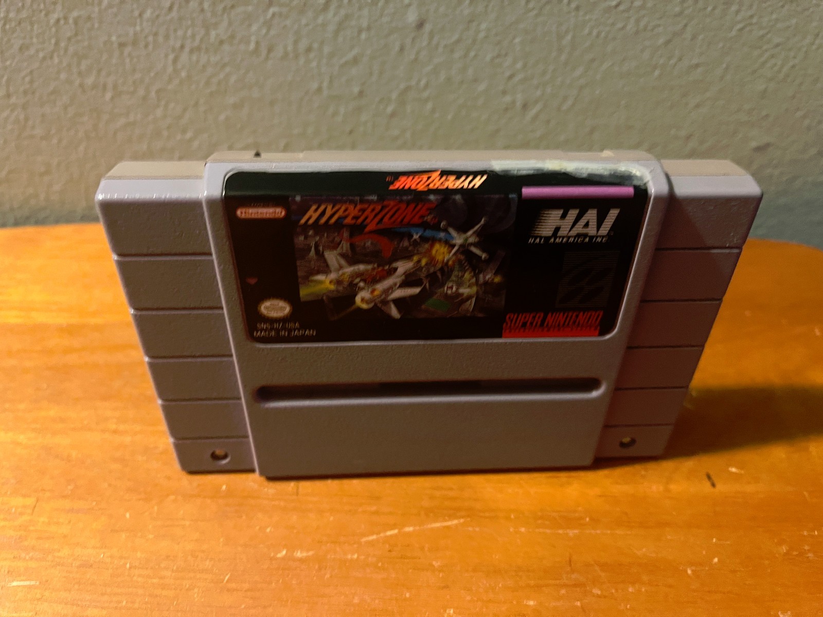 HyperZone (Super Nintendo Entertainment System, 1991) — HYPER ZONE for SNES