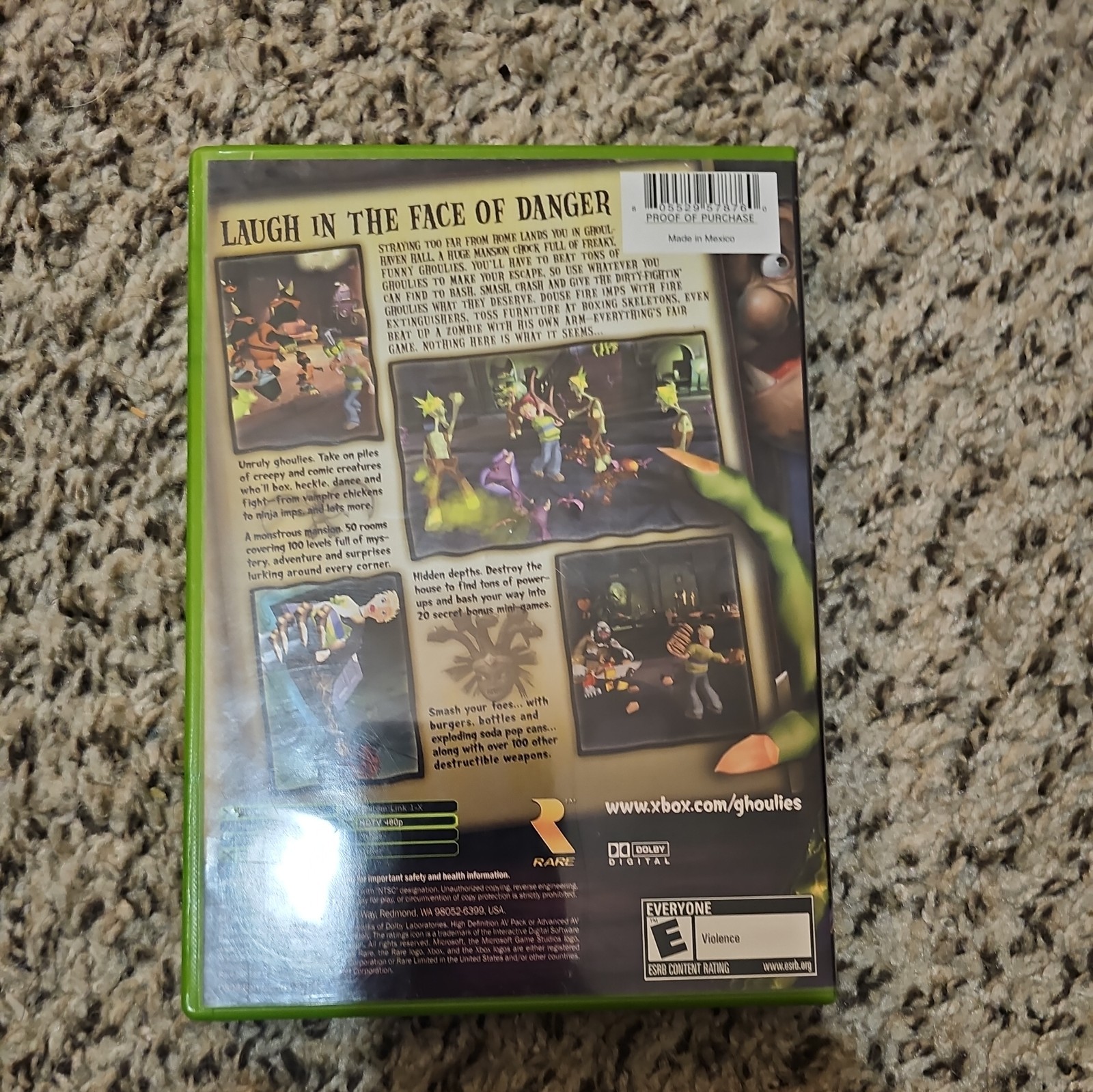 Grabbed by the Ghoulies (Microsoft Xbox, 2003)