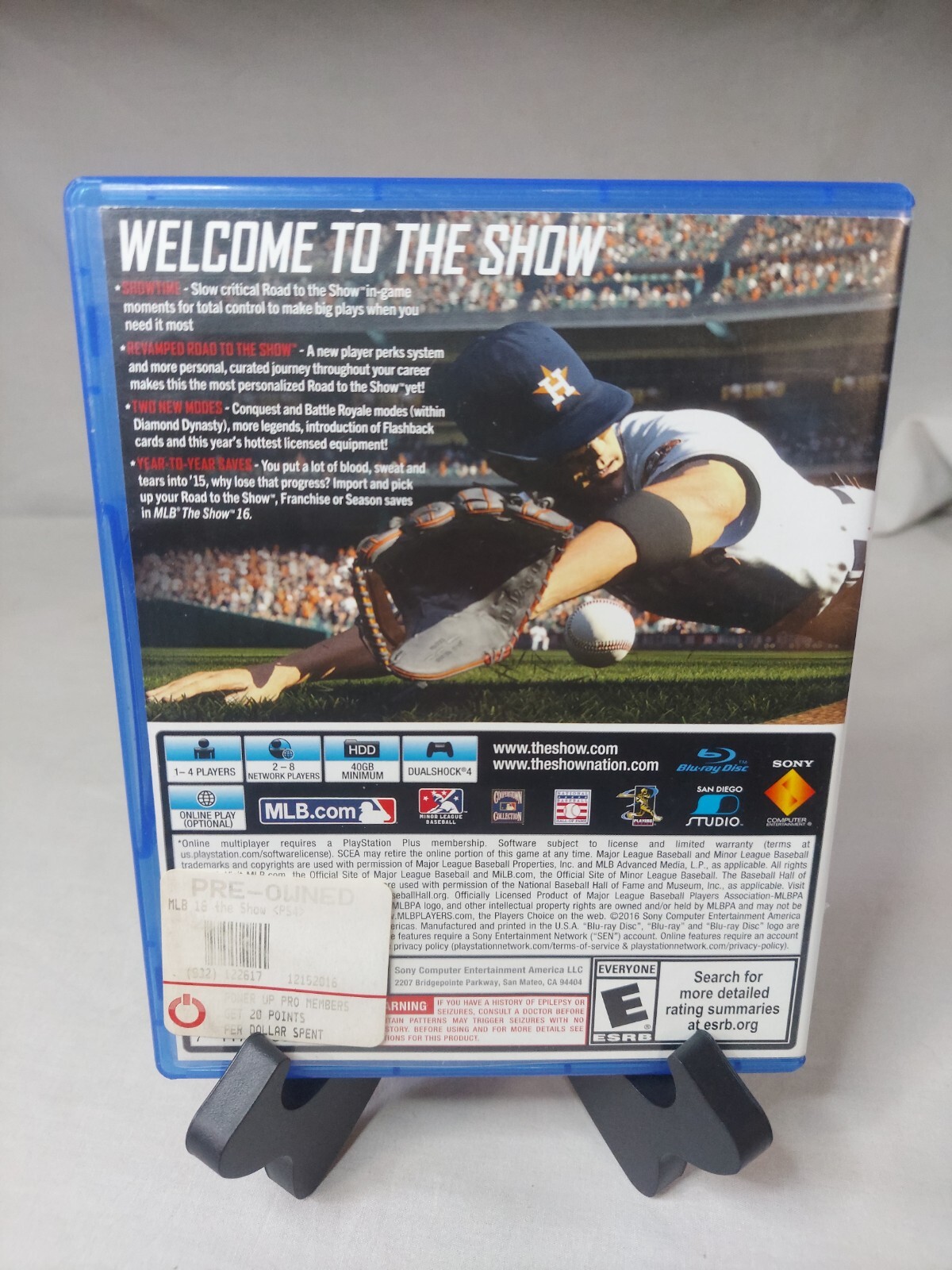 MLB The Show 16 PlayStation 4 Tested Josh Donaldson Cover Free Shipping