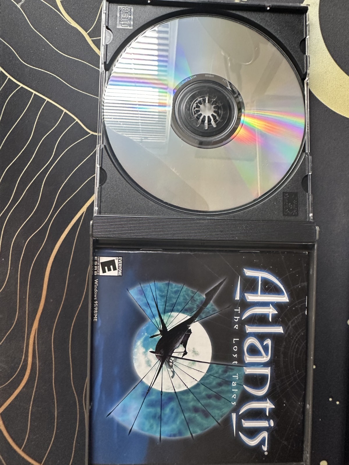 Atlantis: The Lost Tales PC Video Game By CRYO Interaction 1997 4 DVD Disc Set