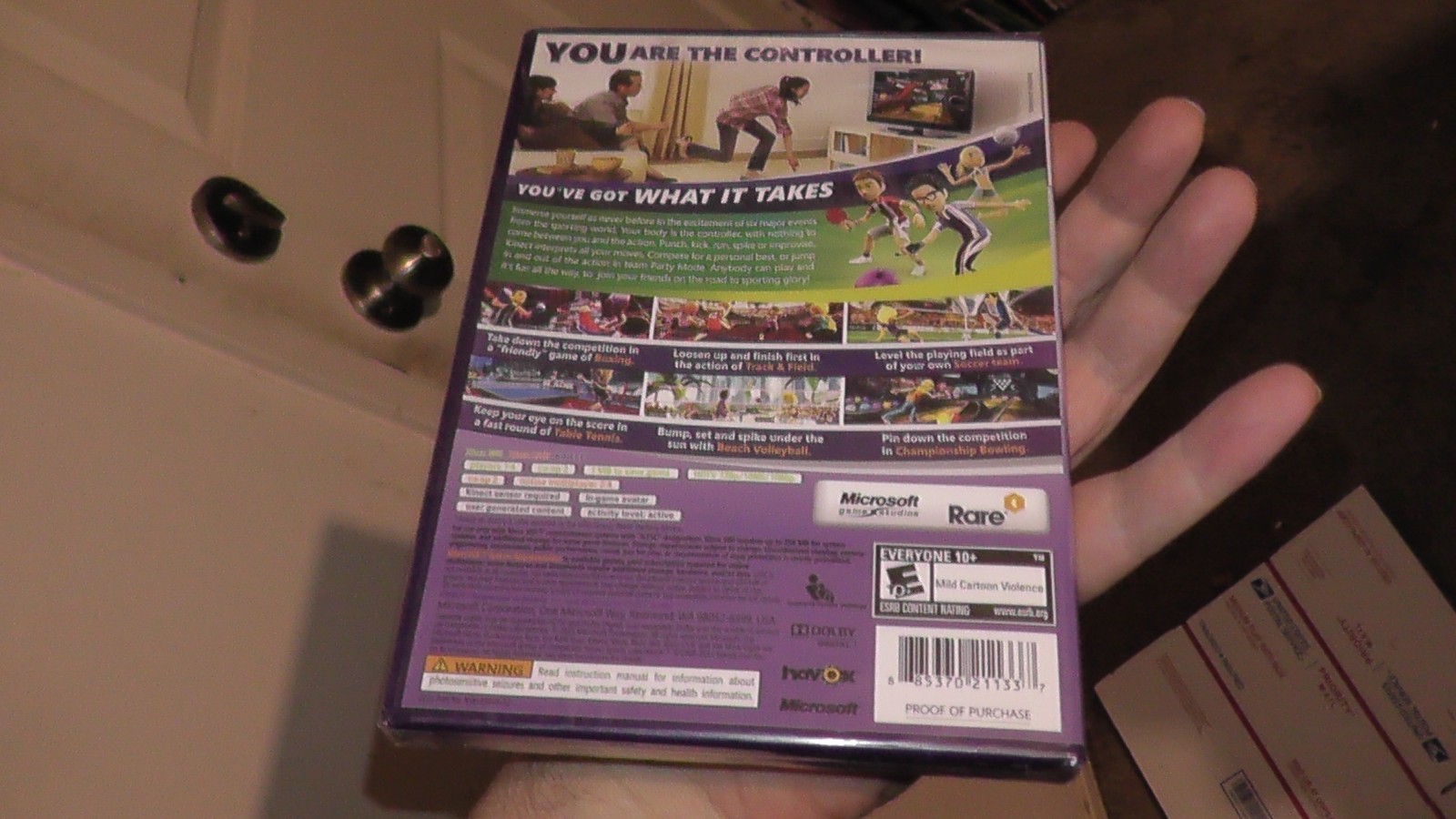 brand new kinect sports xbox 360