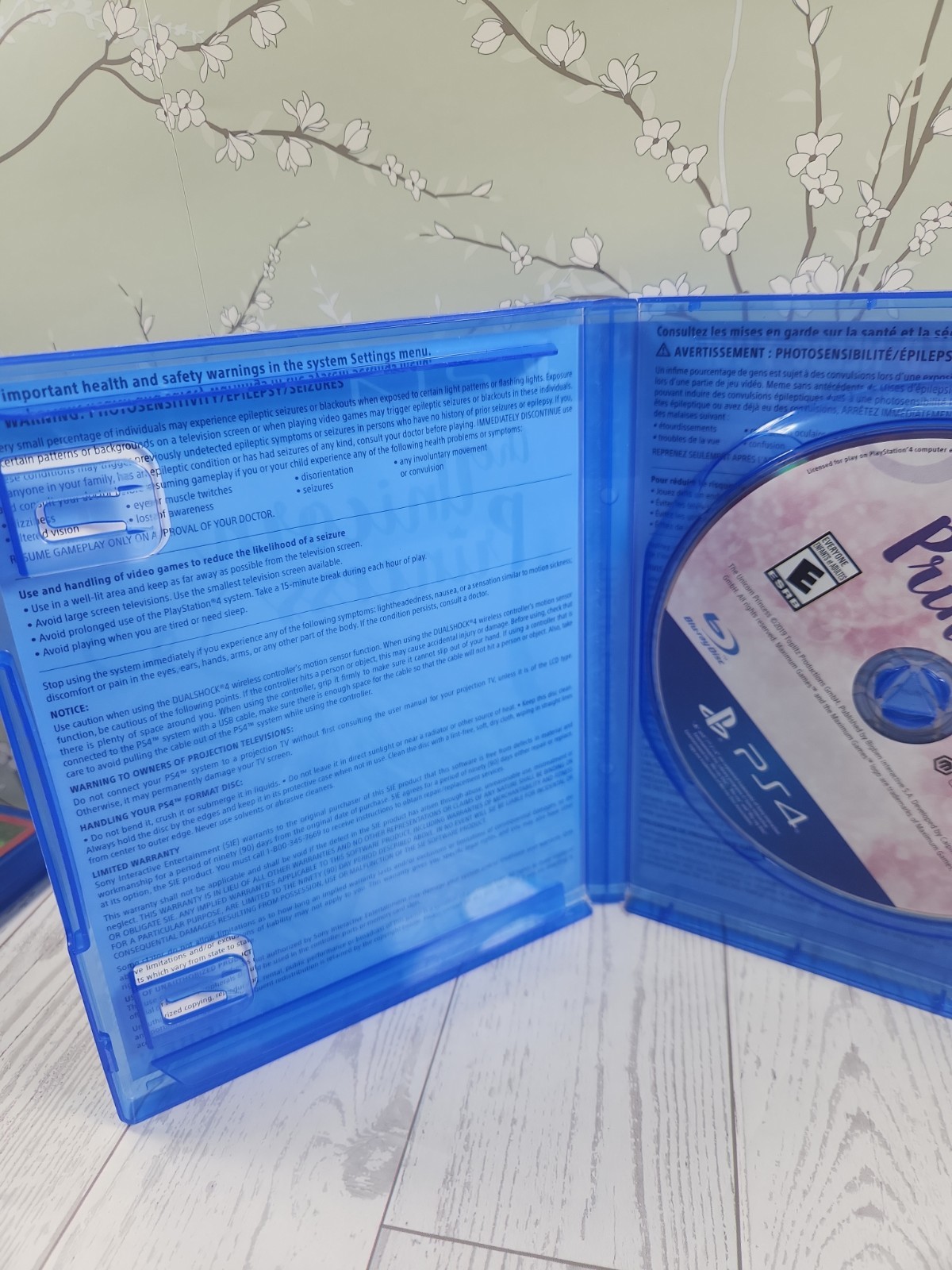 The Unicorn Princess (PlayStation 4) No Manual. Tested Working