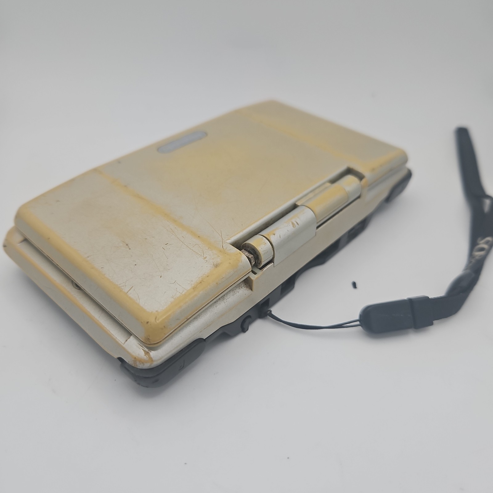 Nintendo DS – Titanium – JPN Region Free – Tested & Working W/ Charger (NOTES)