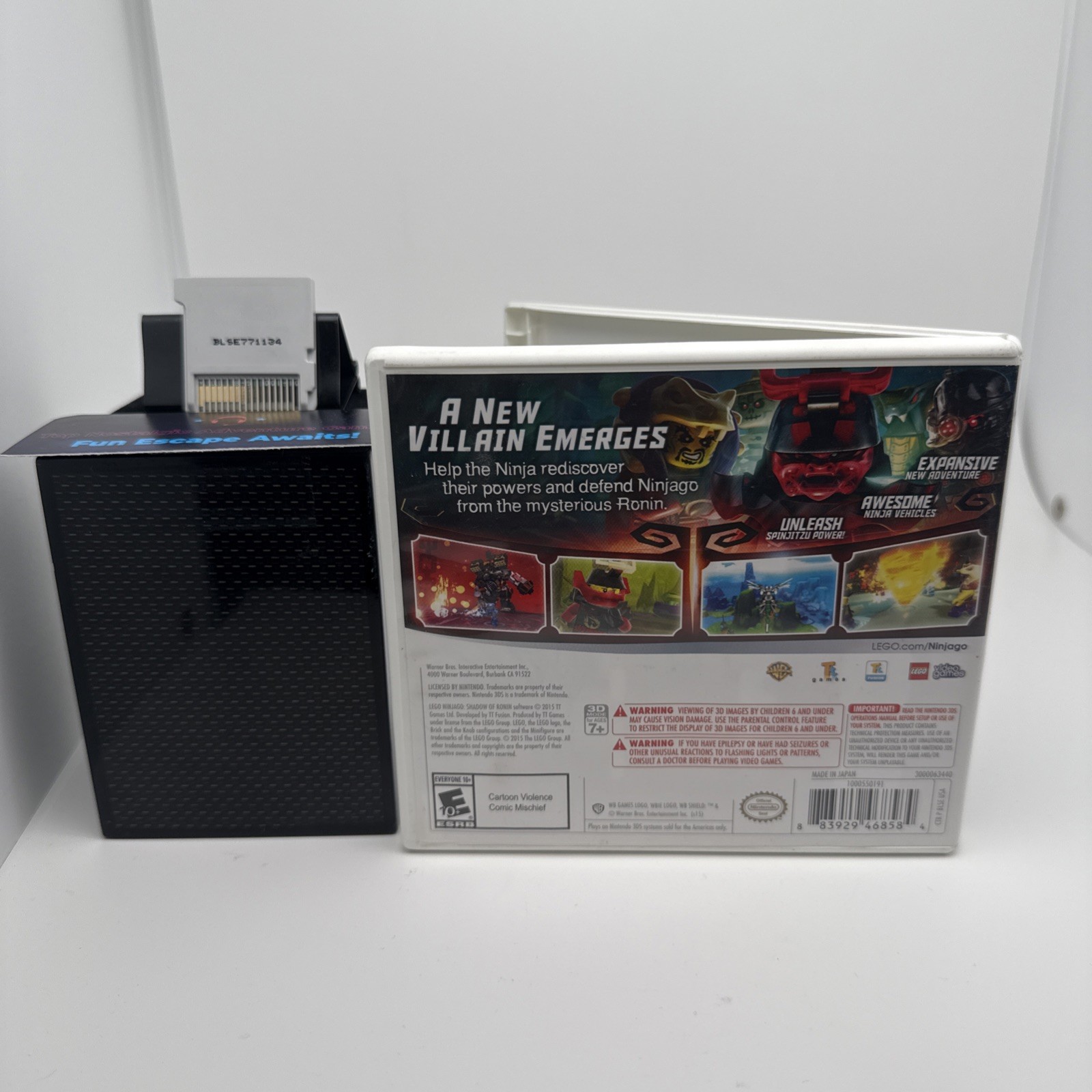 LEGO Ninjago: Shadow of Ronin !No Manual! (Nintendo 3DS, 2015)